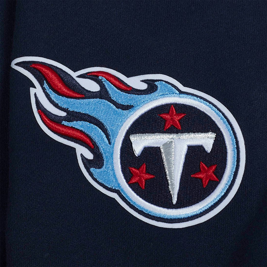 Tennessee Titans Pro Standard Turn It Up Drop Shoulder Pullover Sweatshirt - Navy discount