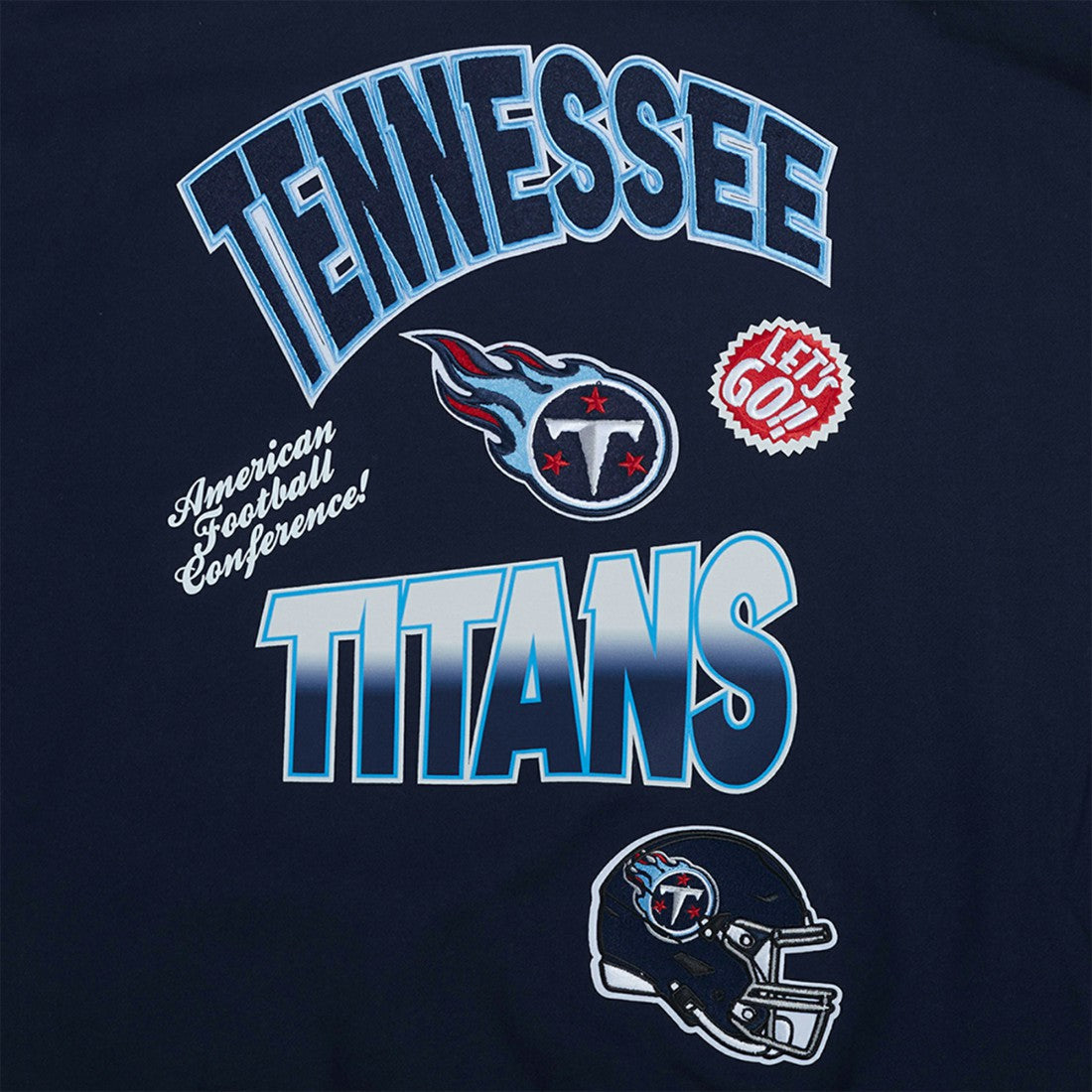 Tennessee Titans Pro Standard Turn It Up Drop Shoulder Pullover Sweatshirt - Navy discount