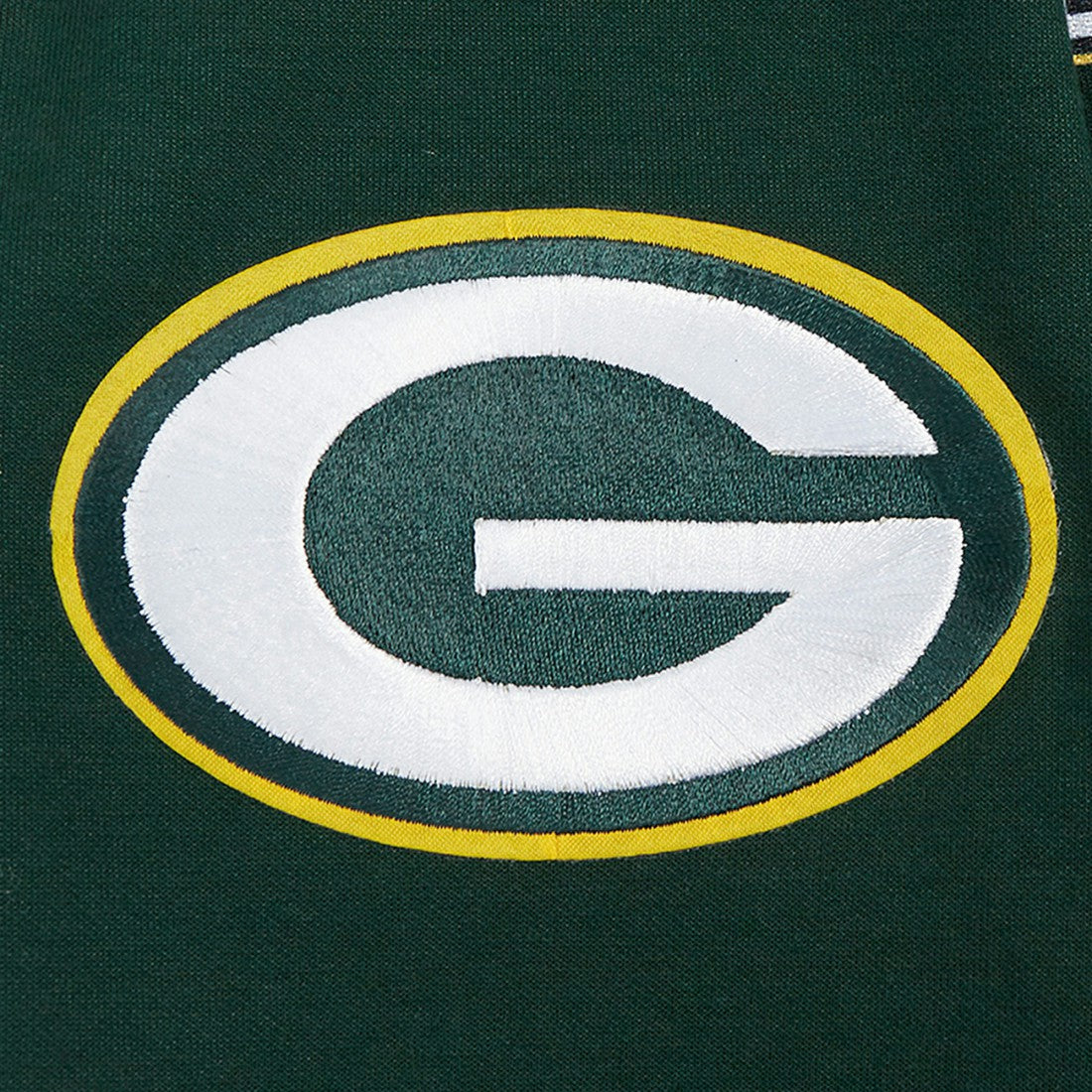 Green Bay Packers Pro Standard Split Logo Double Knit Full-Zip Hoodie - Green cheap