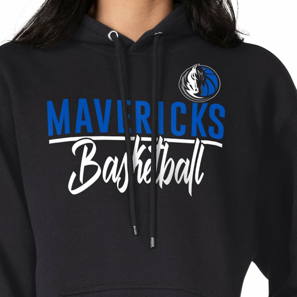 Dallas Mavericks G-III 4Her by Carl Banks Women's Graphics Fleece Pullover Hoodie sale - Black cheap