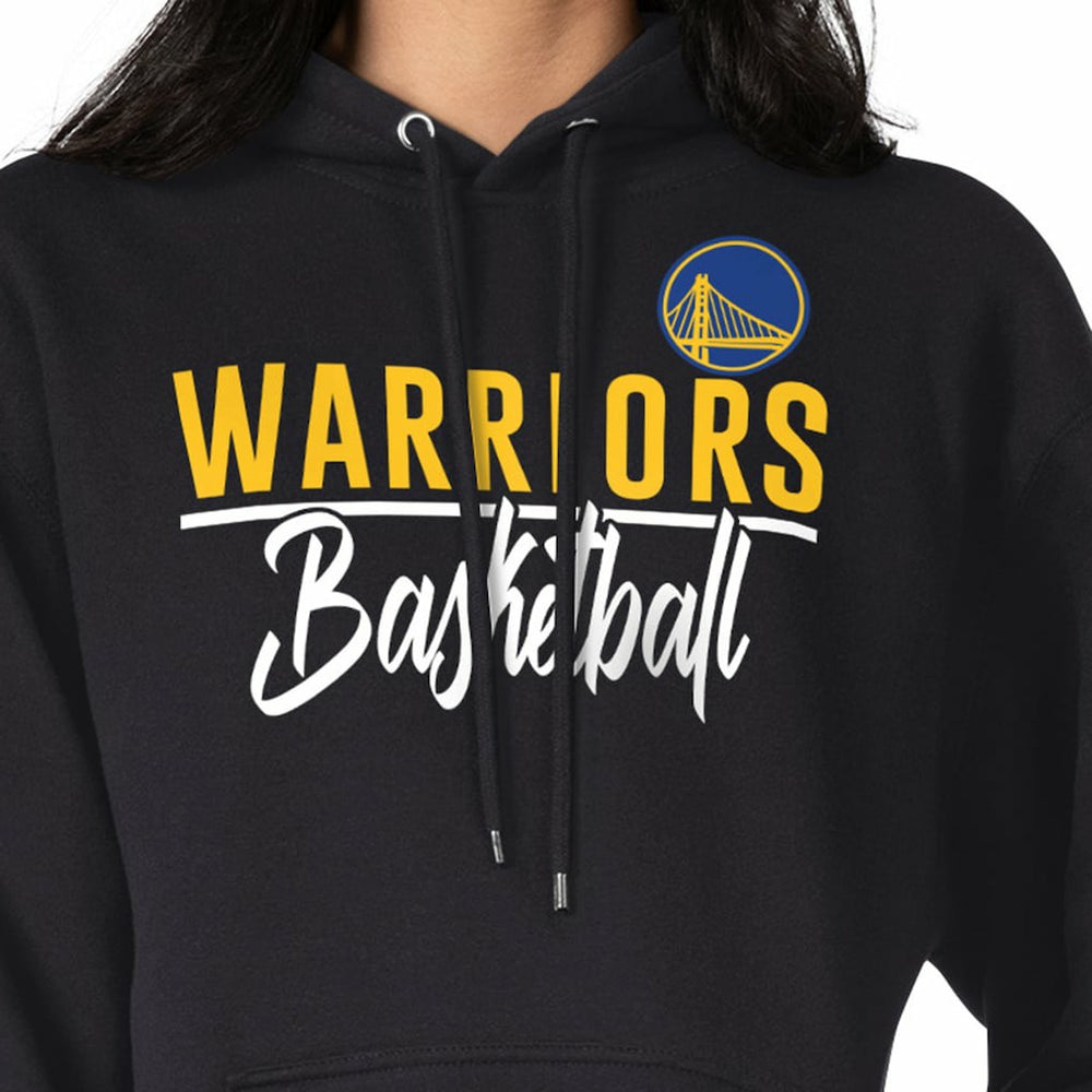Golden State Warriors G-III 4Her by Carl Banks Women's Graphics Fleece Pullover Hoodie sale - Black sale