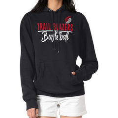 Portland Trail Blazers G-III 4Her by Carl Banks Women's Graphics Fleece Pullover Hoodie - Black on sale