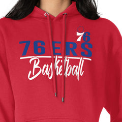 Philadelphia 76ers G-III 4Her by Carl Banks Women's Graphics Fleece Pullover Hoodie - Red shop