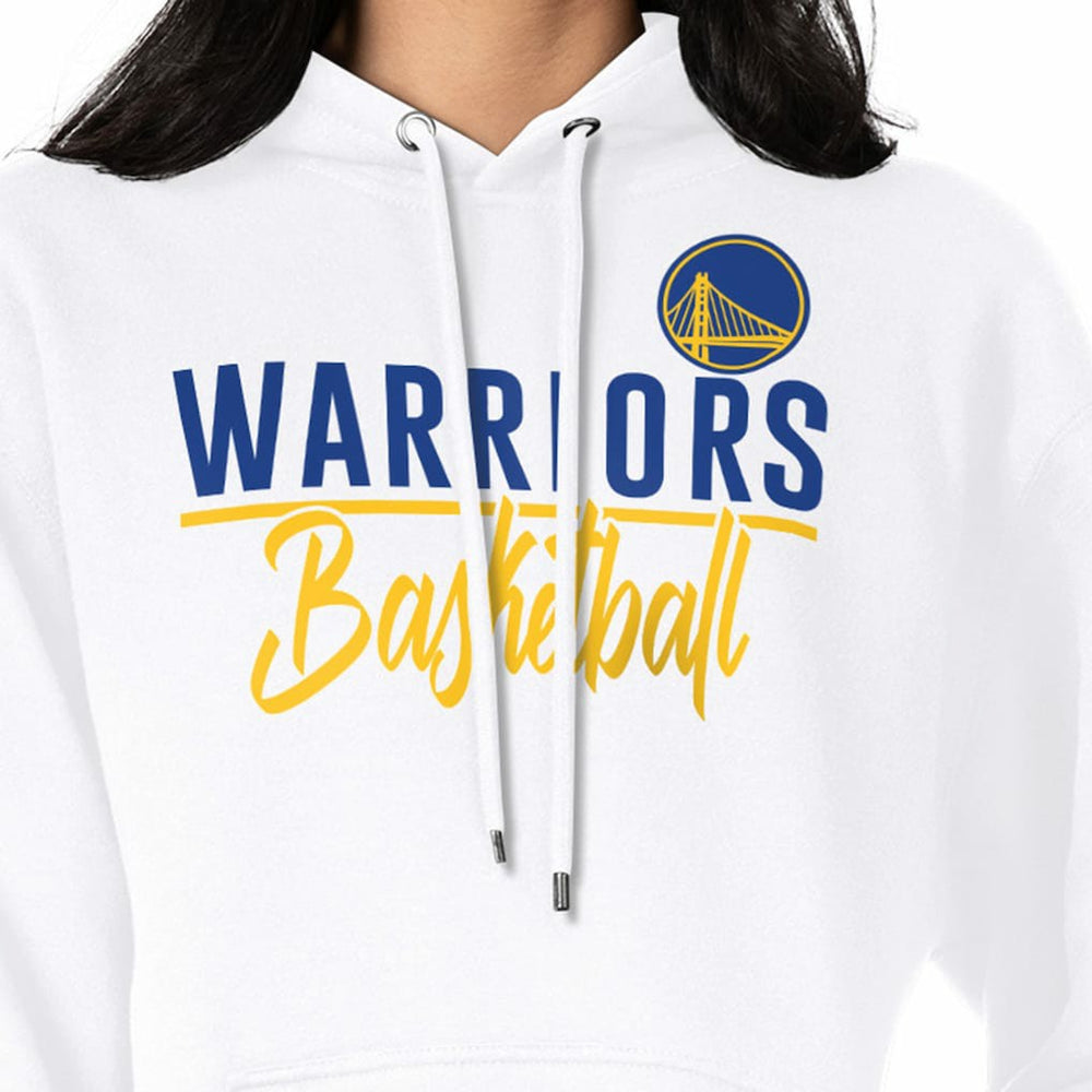 Golden State Warriors G-III 4Her by Carl Banks Women's Graphics Fleece Pullover Hoodie sale - White online