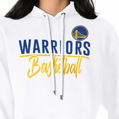 Golden State Warriors G-III 4Her by Carl Banks Women's Graphics Fleece Pullover Hoodie sale - White online
