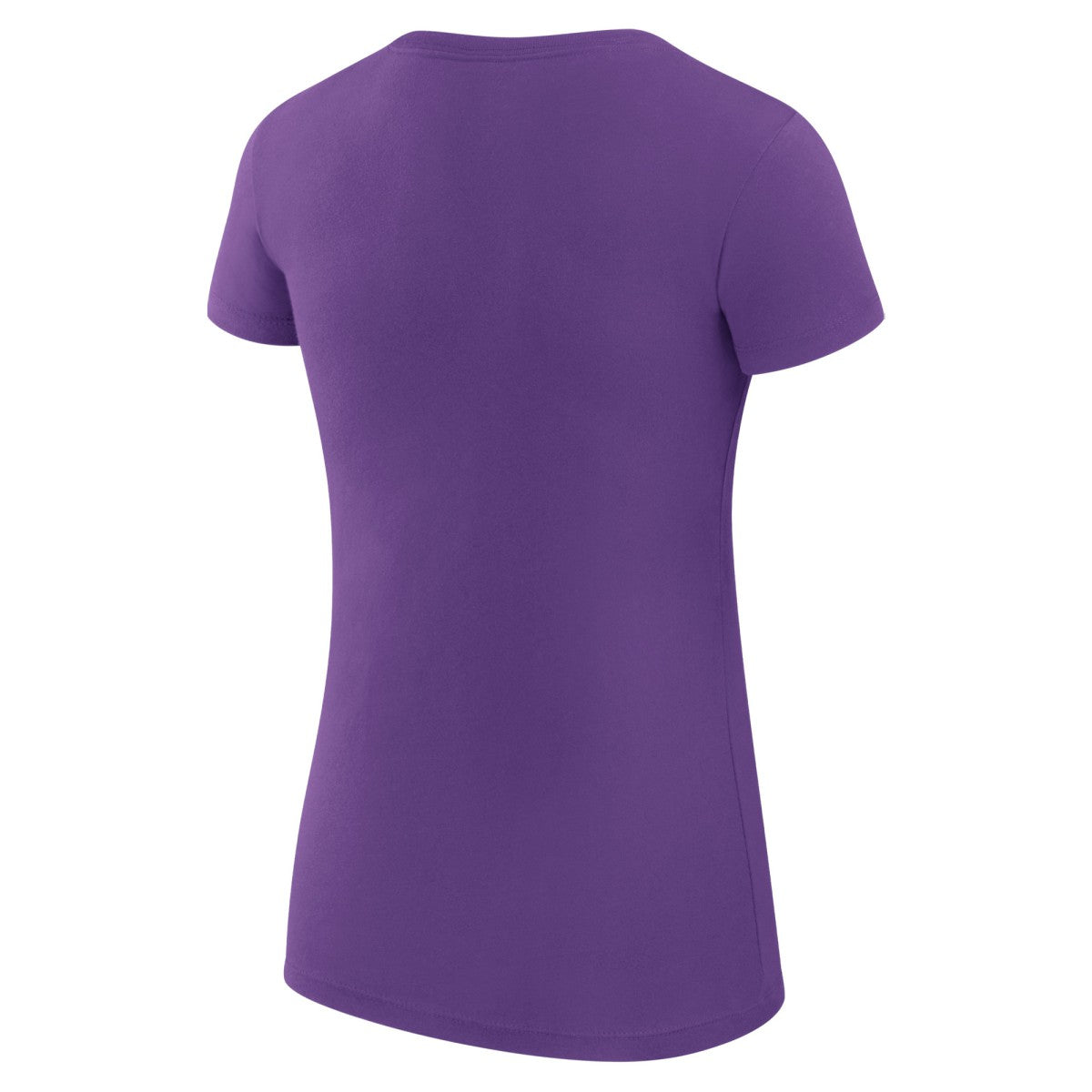 Los Angeles Lakers G-III 4Her by Carl Banks Women's Super-Slim Fit Lightweight Team Sport V-Neck T-Shirt - Purple discount