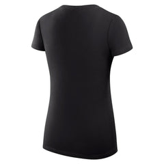 Golden State Warriors G-III 4Her by Carl Banks Women's Super-Slim Fit Lightweight Team Sport V-Neck T-Shirt sale - Black for sale