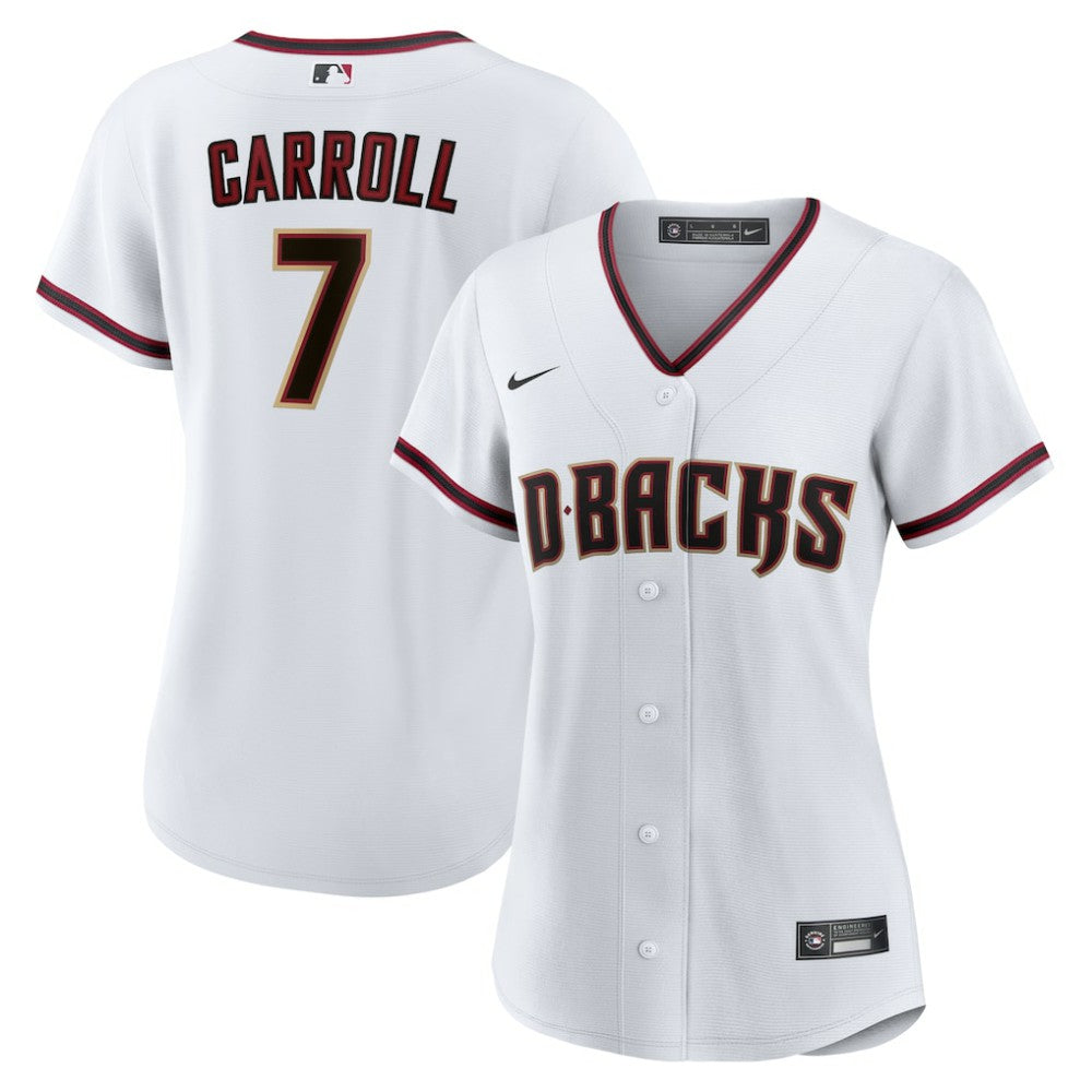 Corbin Carroll Arizona Diamondbacks Women's Home Replica Player Jersey White
