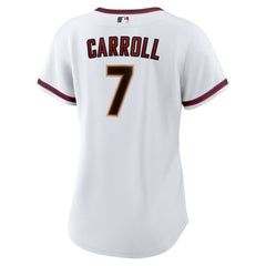 Corbin Carroll Arizona Diamondbacks Women's Home Replica Player Jersey White