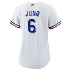 Josh Jung Texas Rangers Women's Home Replica Jersey White