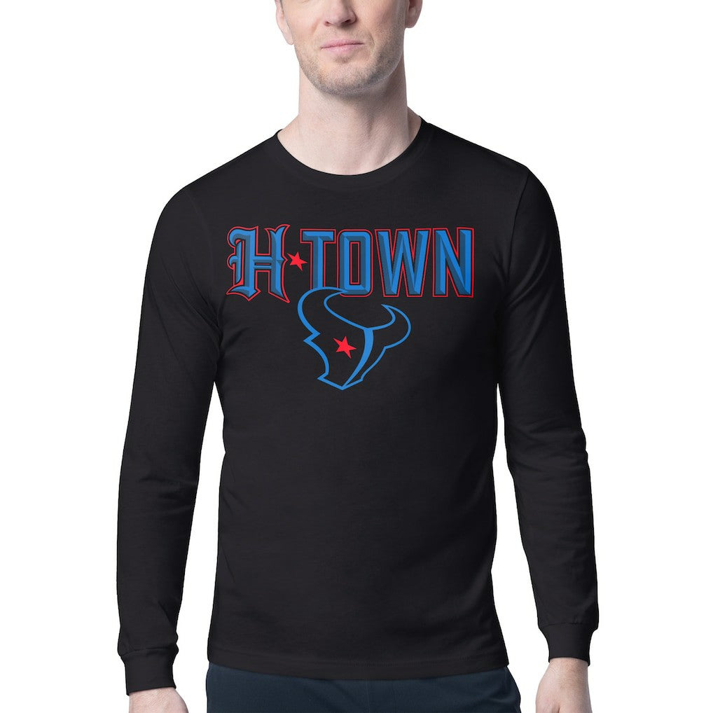 Houston Texans Starter H-Town Graphic Long Sleeve T-Shirt - Black for sale