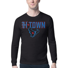 Houston Texans Starter H-Town Graphic Long Sleeve T-Shirt - Black for sale