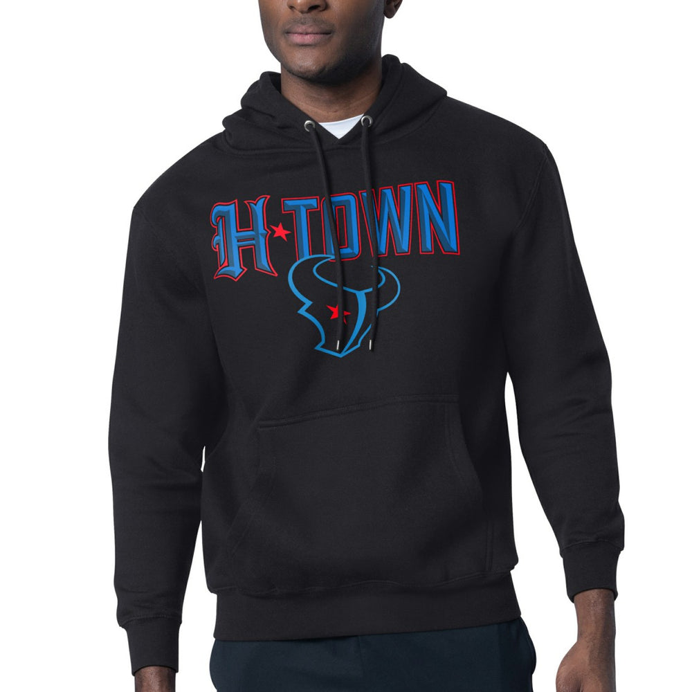 Houston Texans Starter H-Town Graphic Fleece Pullover Hoodie - Black cheap