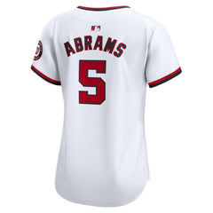 CJ Abrams Washington Nationals Women's Home Limited Player Jersey - White