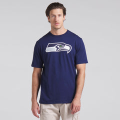 Seattle Seahawks Field Goal Legacy T-Shirt - College Navy sale