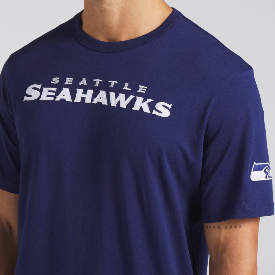 Seattle Seahawks Option Route Legacy T-Shirt - College Navy online