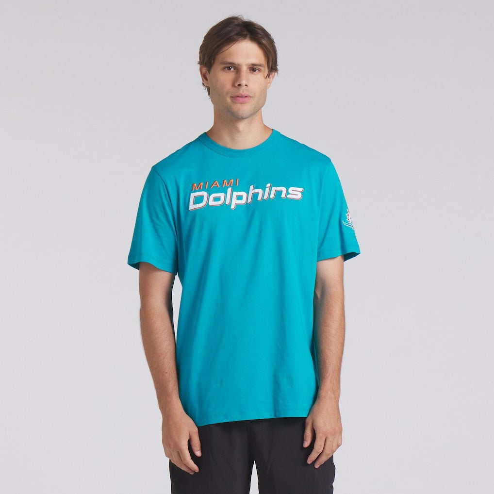 Miami Dolphins Option Route Legacy T-Shirt - Aqua outlet