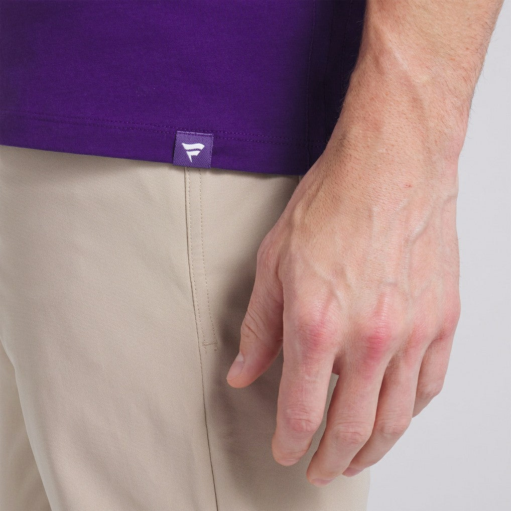 Minnesota Vikings Option Route Legacy T-Shirt - Purple sale