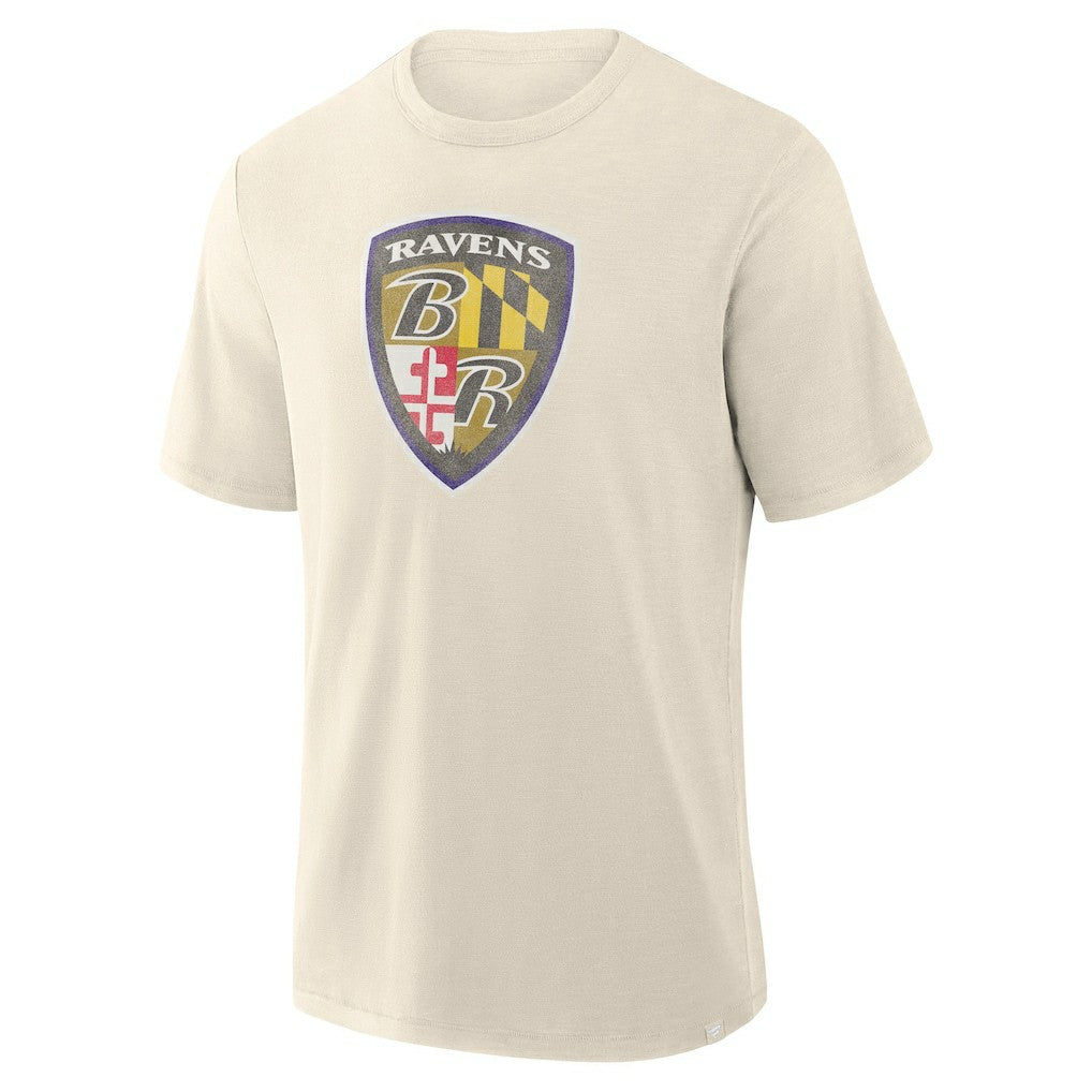Baltimore Ravens Slub T-Shirt - Cream outlet