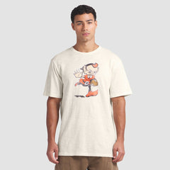 Cleveland Browns Slub T-Shirt - Cream on sale