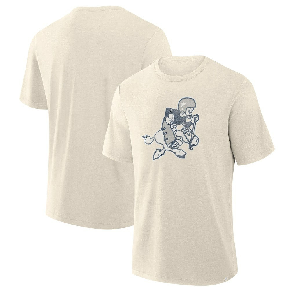 Dallas Cowboys Slub T-Shirt - Cream outlet