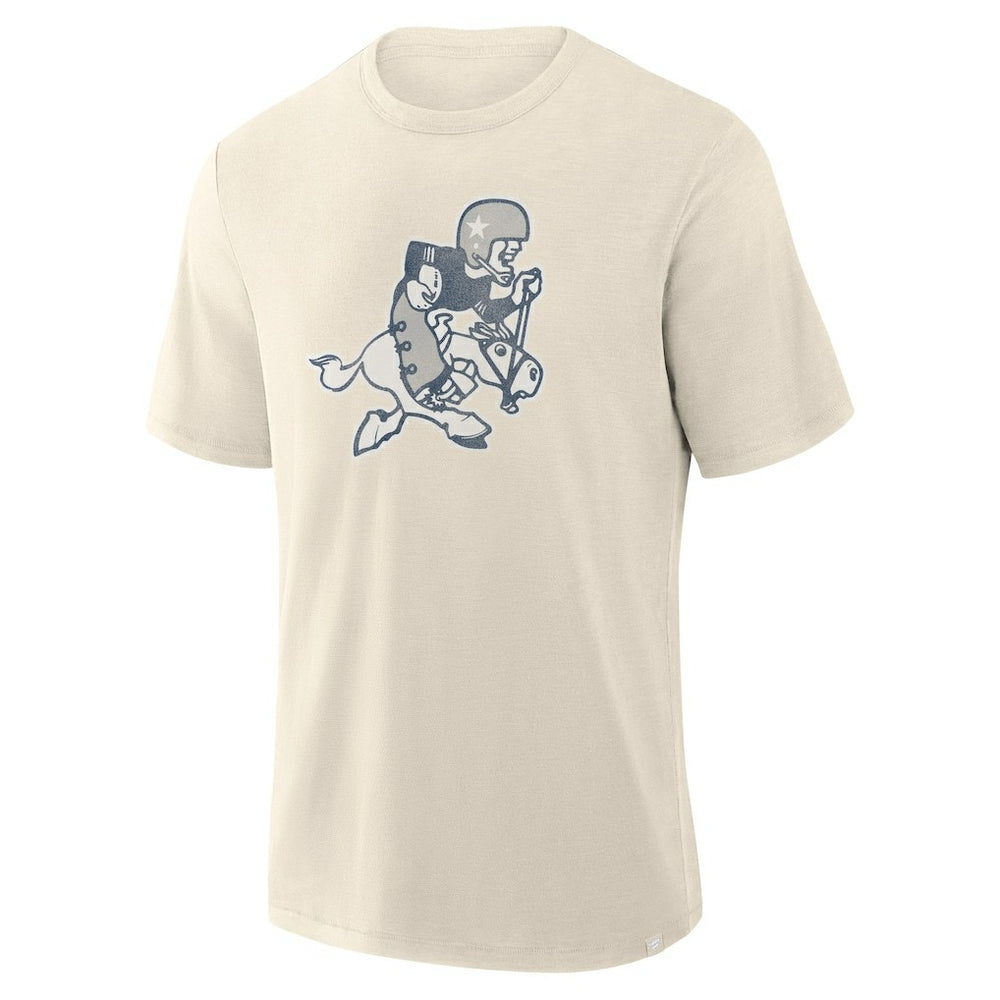Dallas Cowboys Slub T-Shirt - Cream outlet