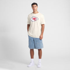 Kansas City Chiefs Slub T-Shirt - Cream discount