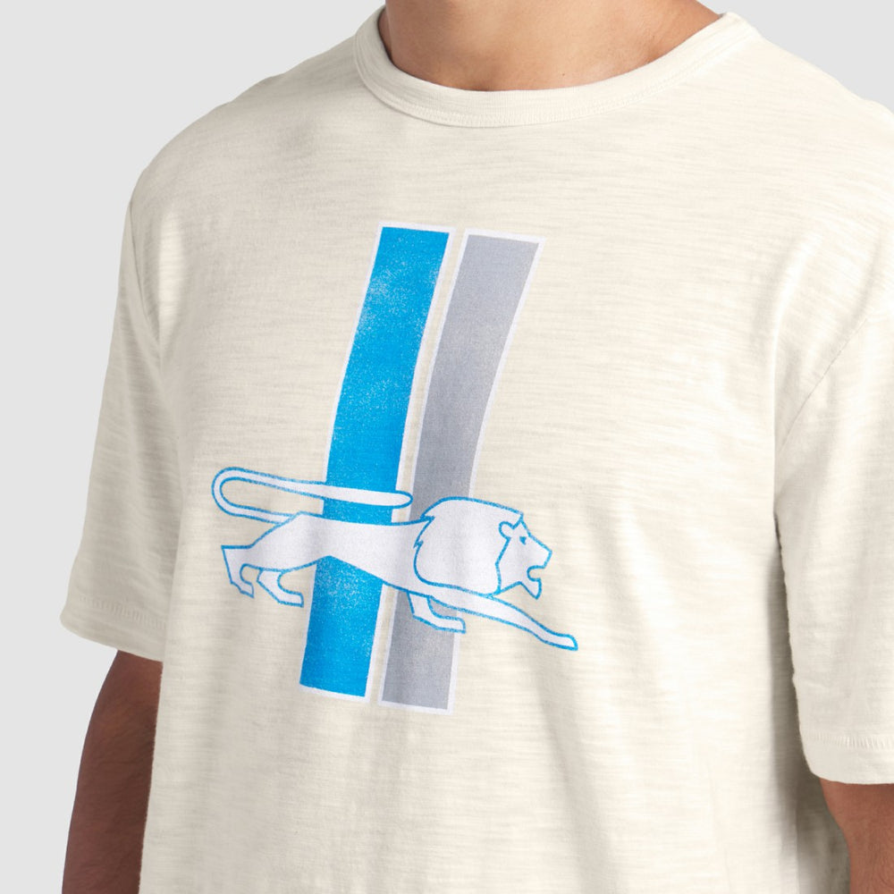 Detroit Lions Slub T-Shirt - Cream cheap