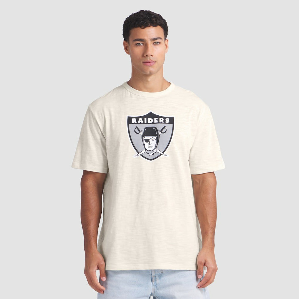Las Vegas Raiders Slub T-Shirt - Cream online