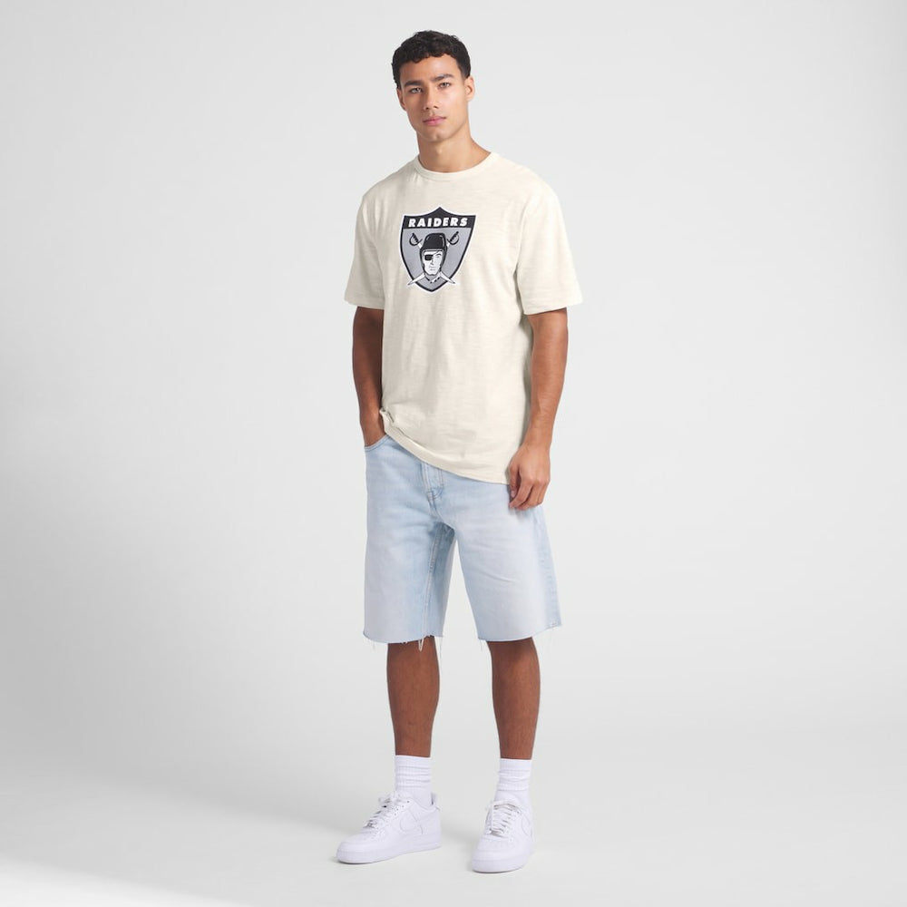 Las Vegas Raiders Slub T-Shirt - Cream online