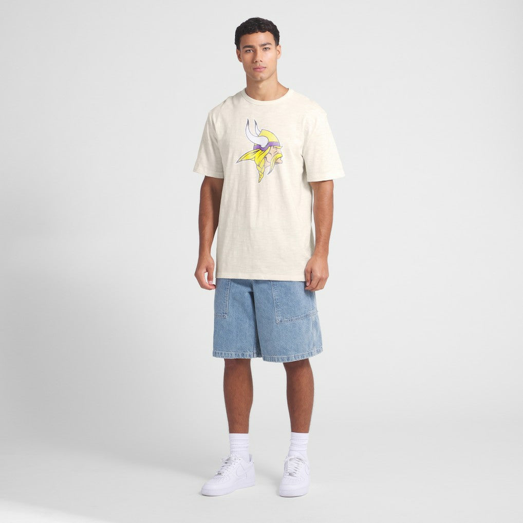 Minnesota Vikings Slub T-Shirt - Cream sale