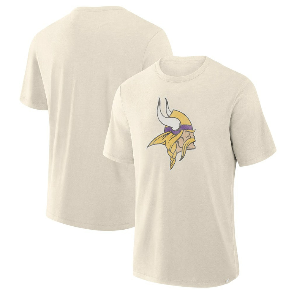 Minnesota Vikings Slub T-Shirt - Cream sale