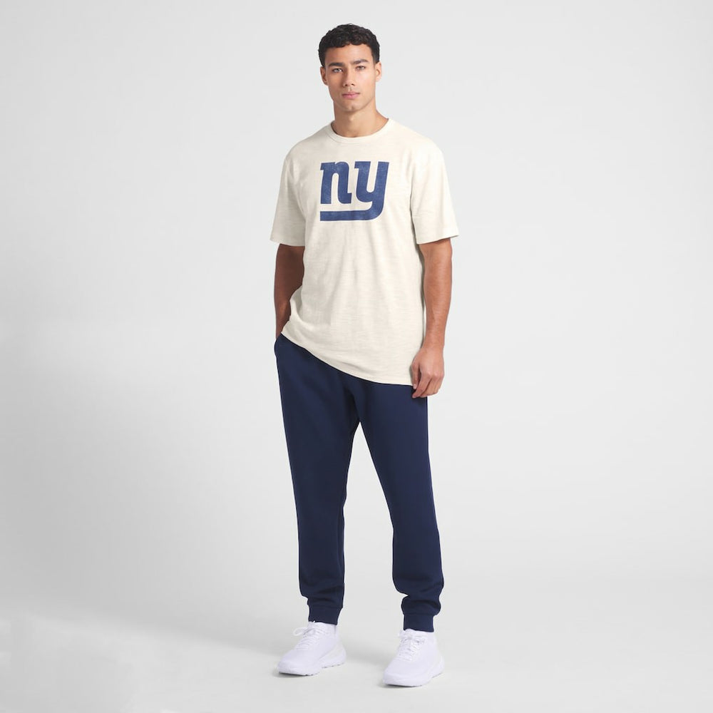 New York Giants Slub T-Shirt - Cream on sale