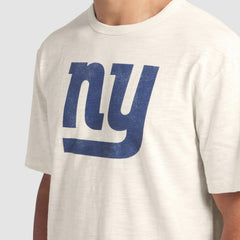 New York Giants Slub T-Shirt - Cream on sale