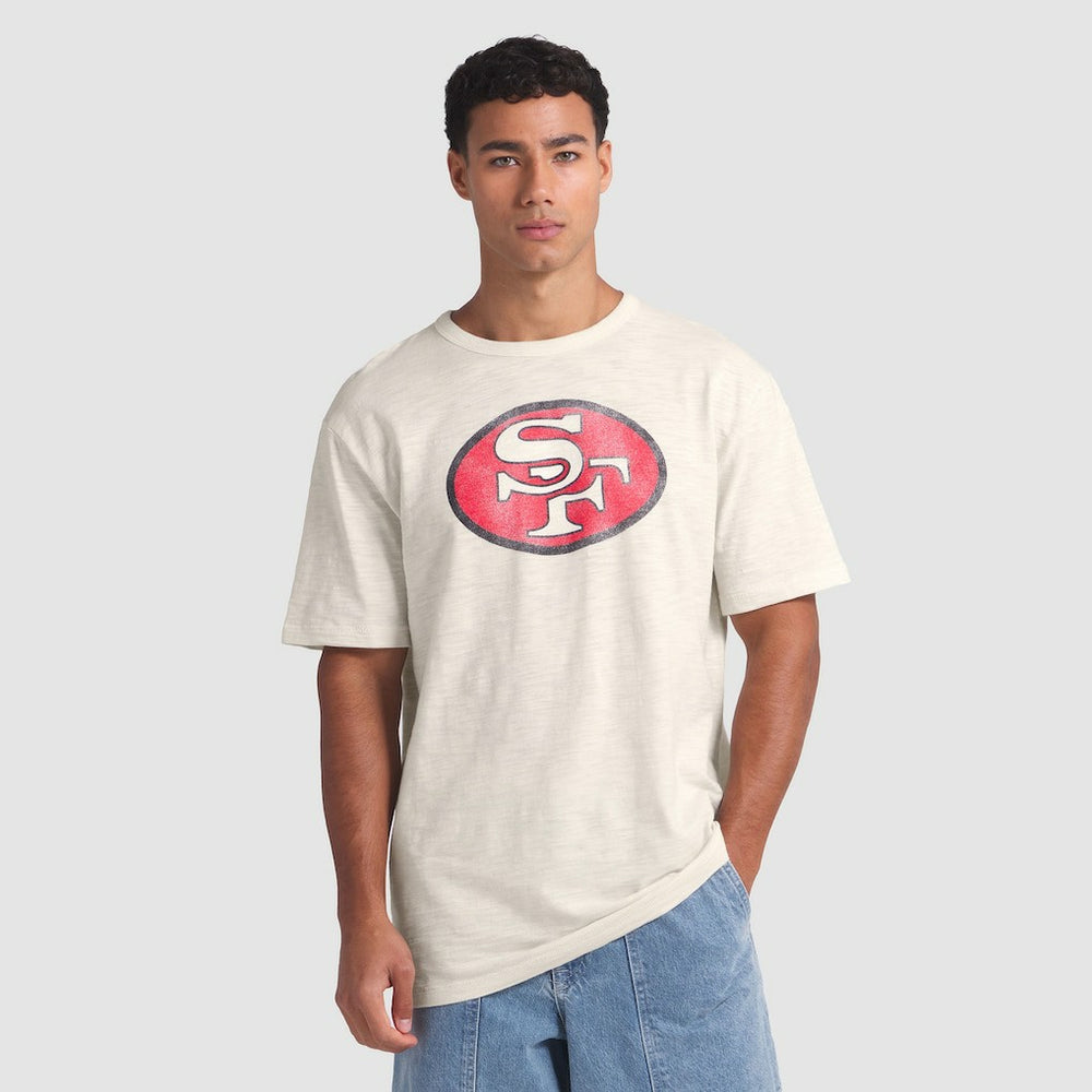 San Francisco 49ers Slub T-Shirt - Cream outlet