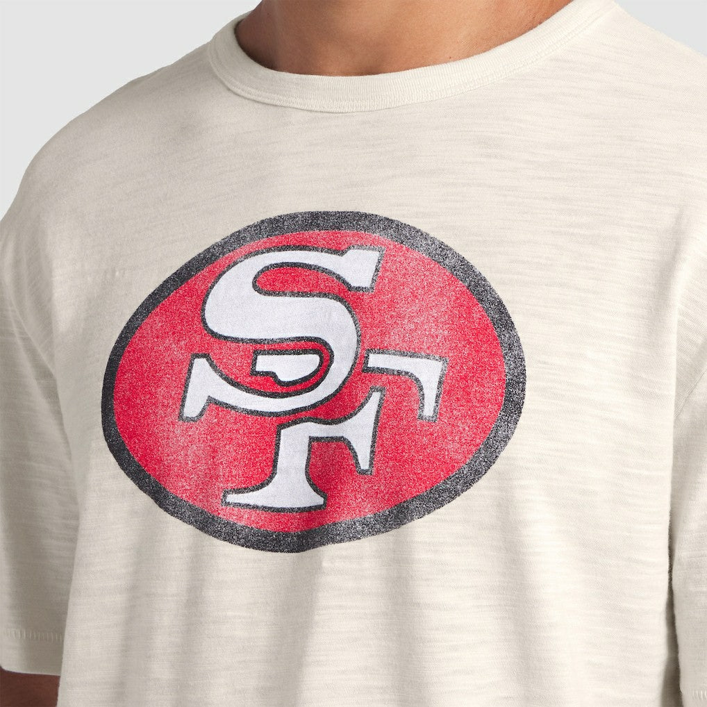 San Francisco 49ers Slub T-Shirt - Cream outlet