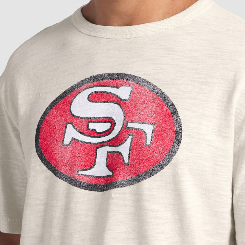 San Francisco 49ers Slub T-Shirt - Cream outlet