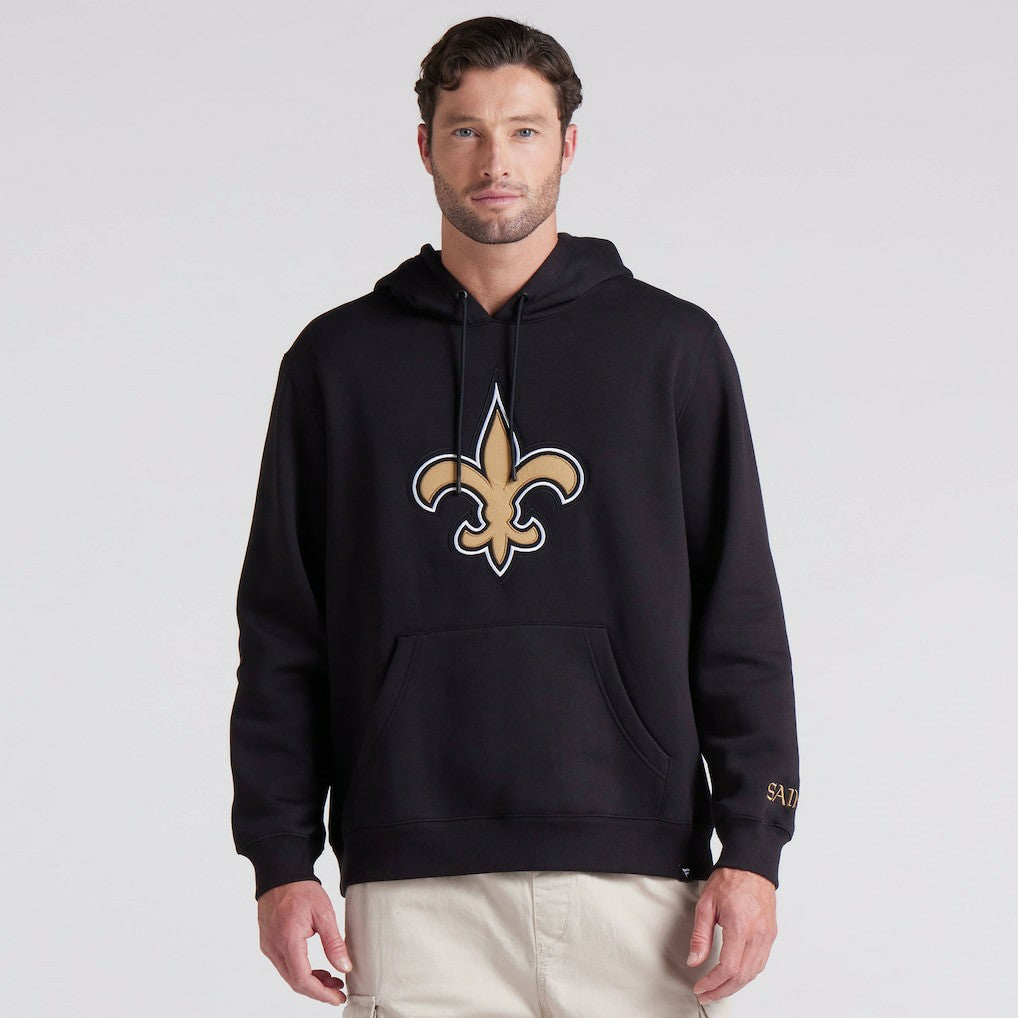 New Orleans Saints Pylon Cam Legacy Pullover Hoodie - Black on sale