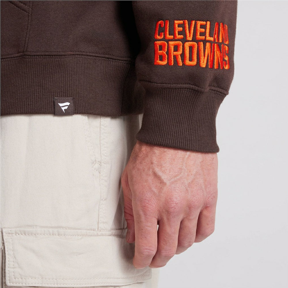 Cleveland Browns Pylon Cam Legacy Pullover Hoodie - Brown online