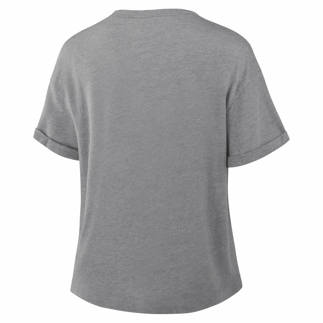 Green Bay Packers Women's Swing Pass Tri-Blend Boxy T-Shirt - Heather Gray on sale