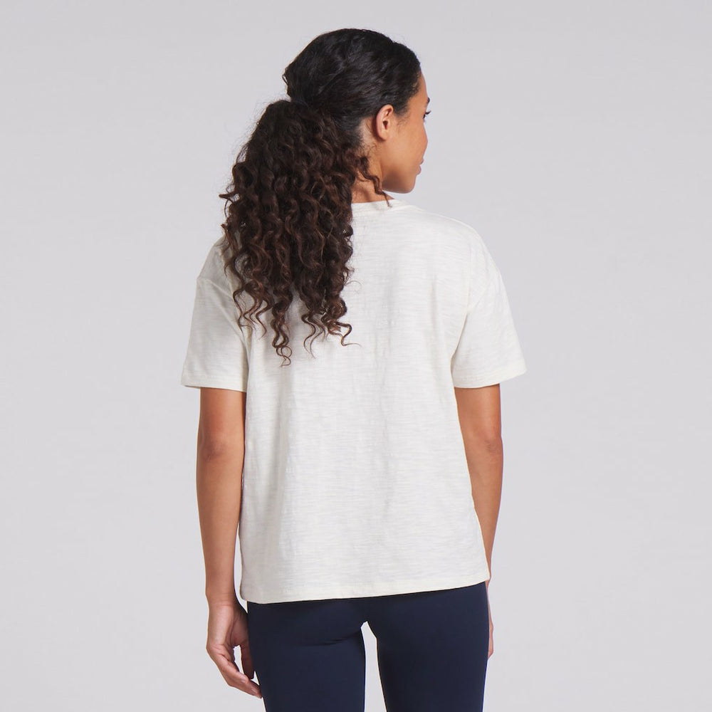 Chicago Bears Women's Trick Play Slub Boxy T-Shirt - Cream discount
