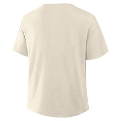 Cleveland Browns Women's Trick Play Slub Boxy T-Shirt - Cream cheap