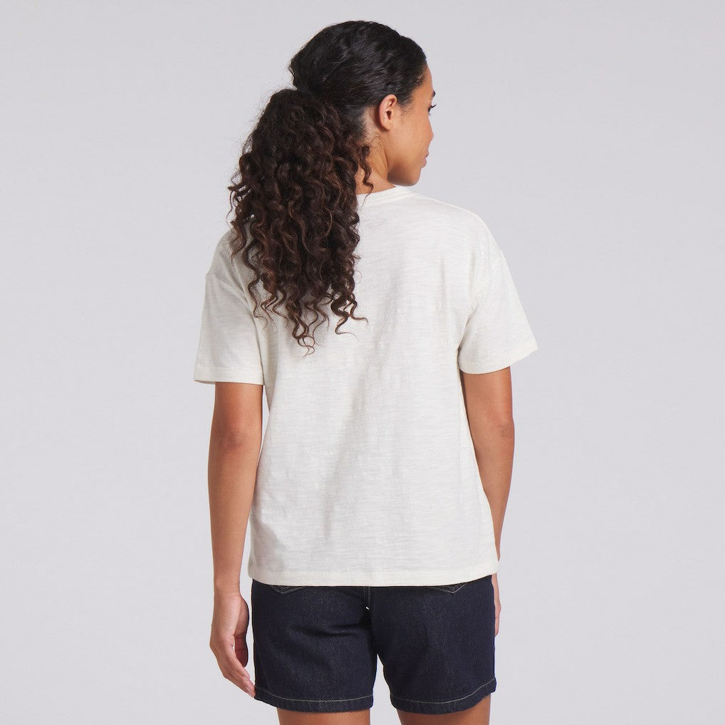 Cleveland Browns Women's Trick Play Slub Boxy T-Shirt - Cream cheap