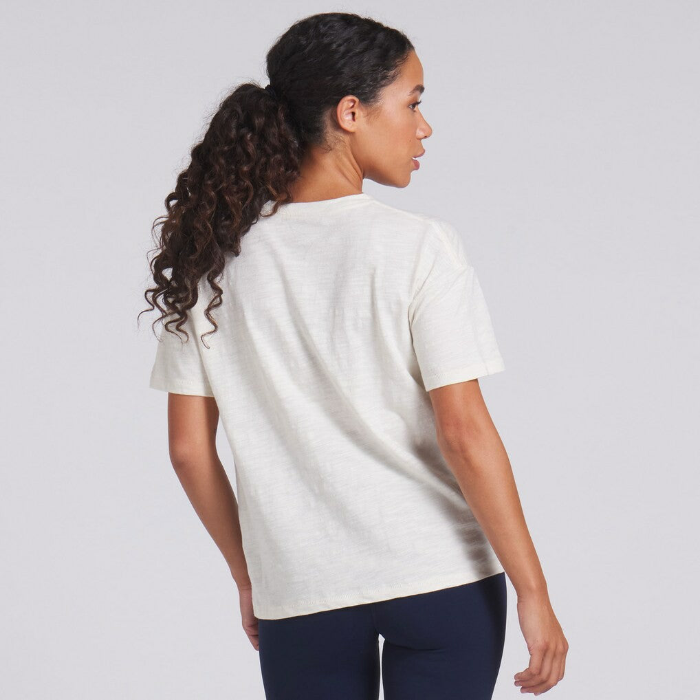 Dallas Cowboys Women's Trick Play Slub Boxy T-Shirt - Cream sale