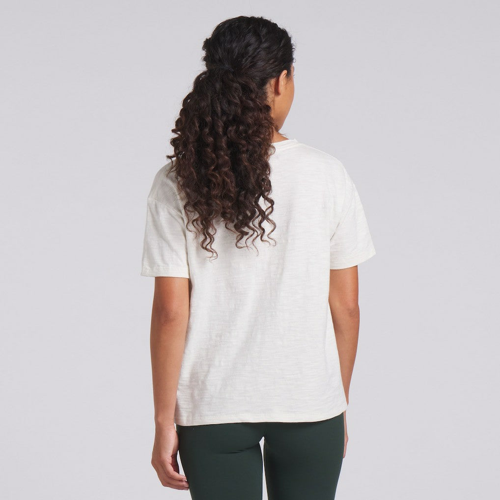 Green Bay Packers Women's Trick Play Slub Boxy T-Shirt - Cream online