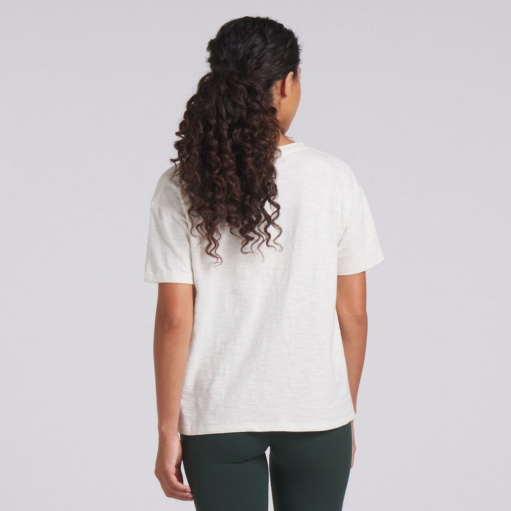 Green Bay Packers Women's Trick Play Slub Boxy T-Shirt - Cream online