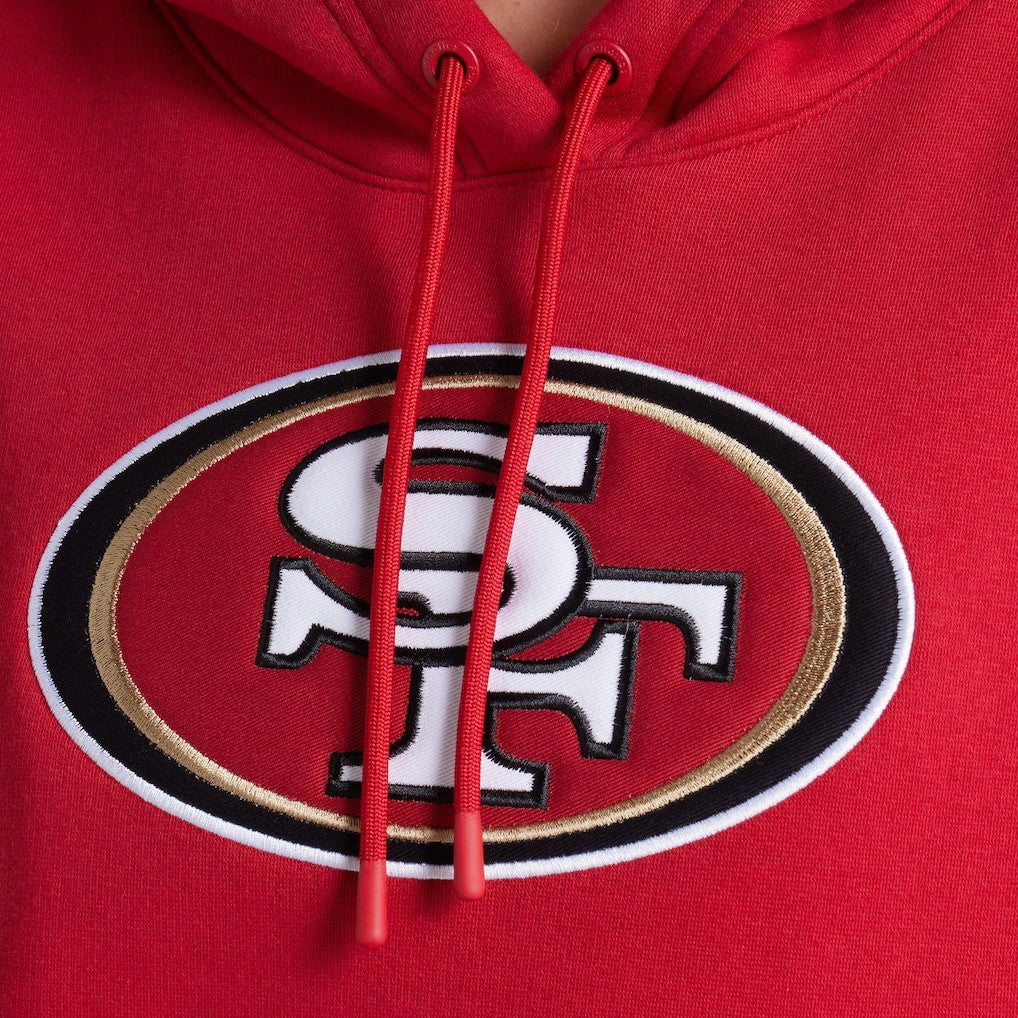 San Francisco 49ers Women's Legacy Fleece Pullover Hoodie - Scarlet sale