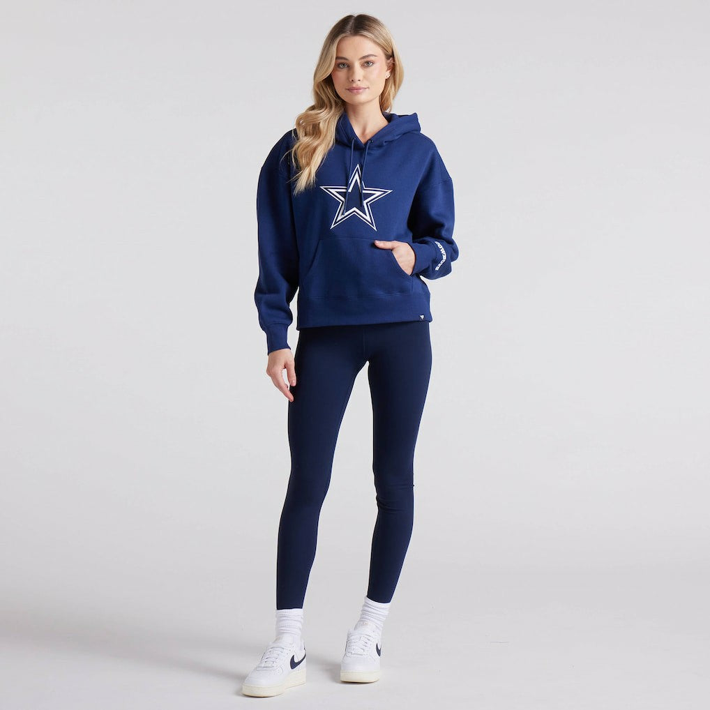 Dallas Cowboys Women's Legacy Fleece Pullover Hoodie - Navy on sale
