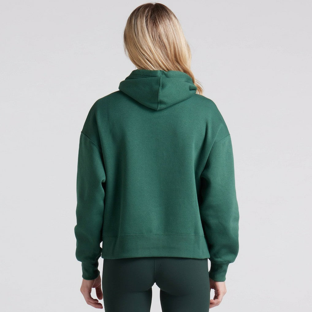 Green Bay Packers Women's Legacy Fleece Pullover Hoodie - Green for sale