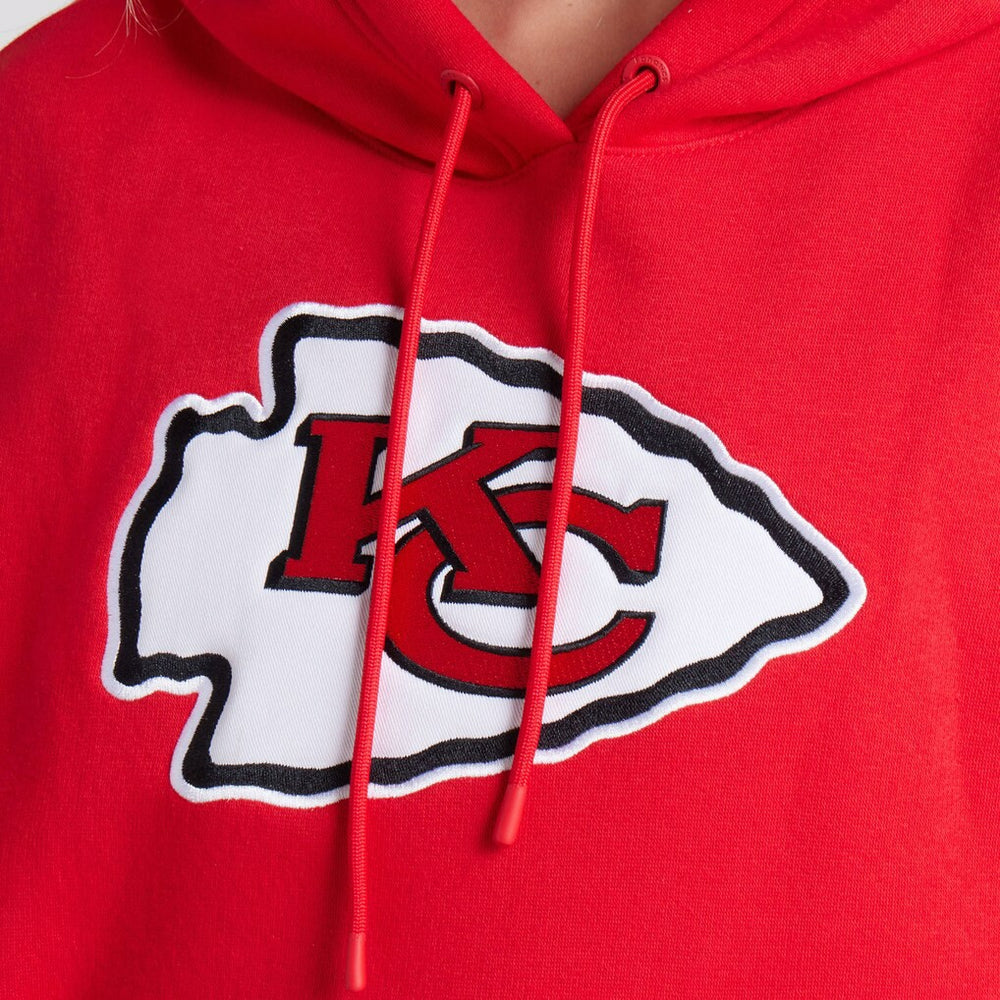 Kansas City Chiefs Women's Legacy Fleece Pullover Hoodie - Red for sale
